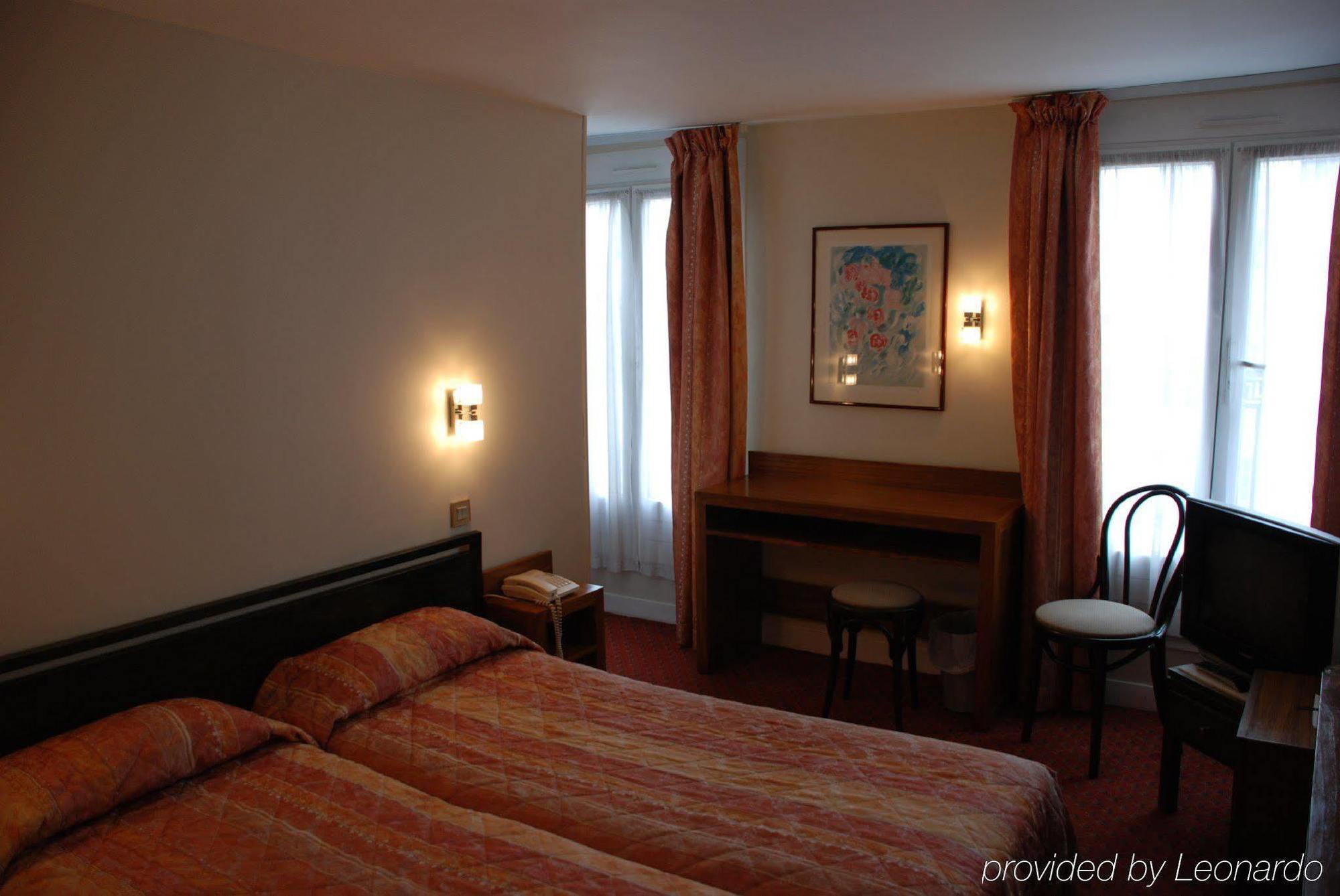 Hotel Du Leman Párizs Szoba fotó